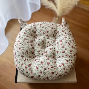 Round Chair Pad, Seat Cushion for Dining Chair, Tufted, Seat Patio Cushion, Pillow for Chair, Cushion for Chair, Seat Pad, Soft Pillow