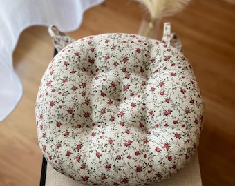 Round Chair Pad, Seat Cushion for Dining Chair, Tufted, Seat Patio Cushion, Pillow for Chair, Cushion for Chair, Seat Pad, Soft Pillow