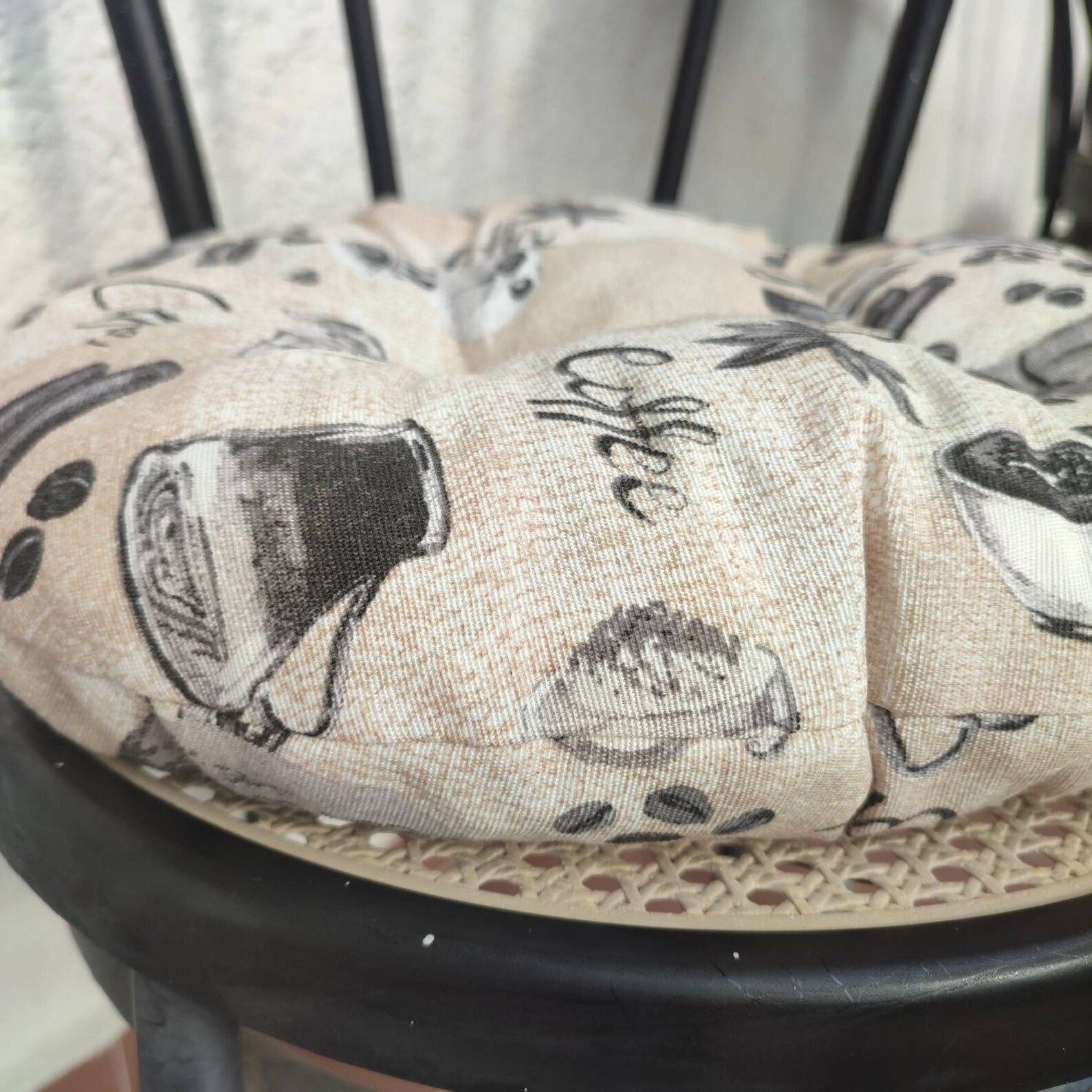 Round Chair Pad, Square Pad, Kitchen Chair Pad, Garden Chair Cushion