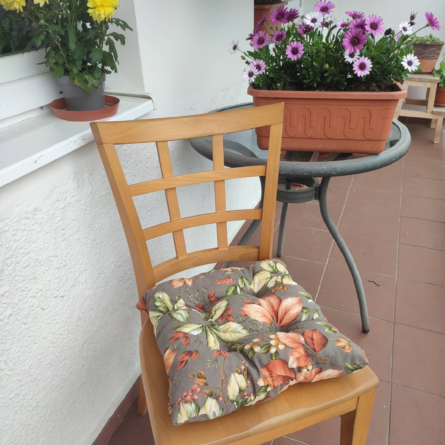 2 Stück Runde Winter Kunstpelz Schaffell Plüschmatte Sitzkissen Stuhl  Kissen Sitzpolster Pink 35cm hohe Qualität