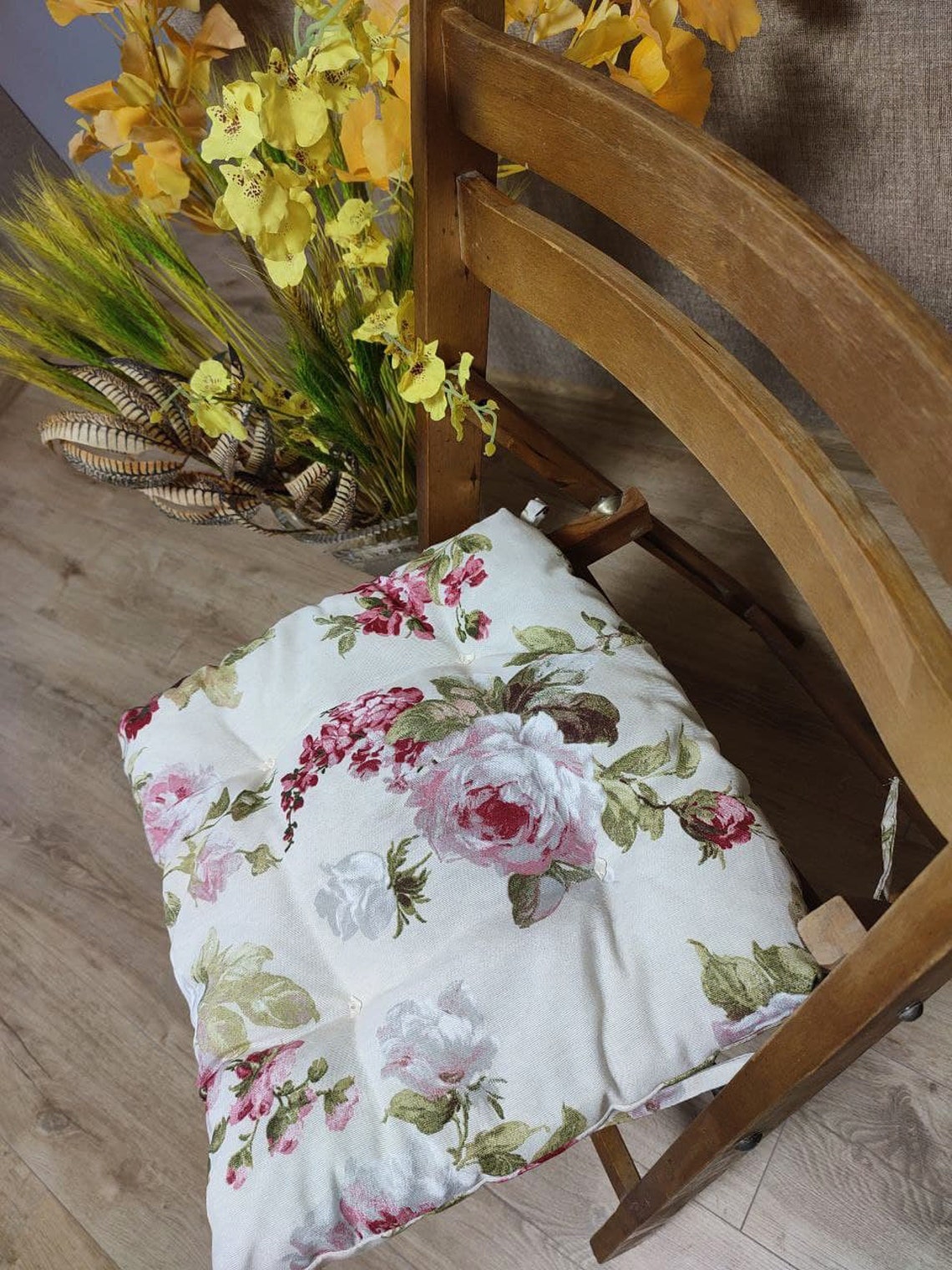 Windsor Chair Cushion Ercol Pillow Seat Patio Cushion Chair Etsy