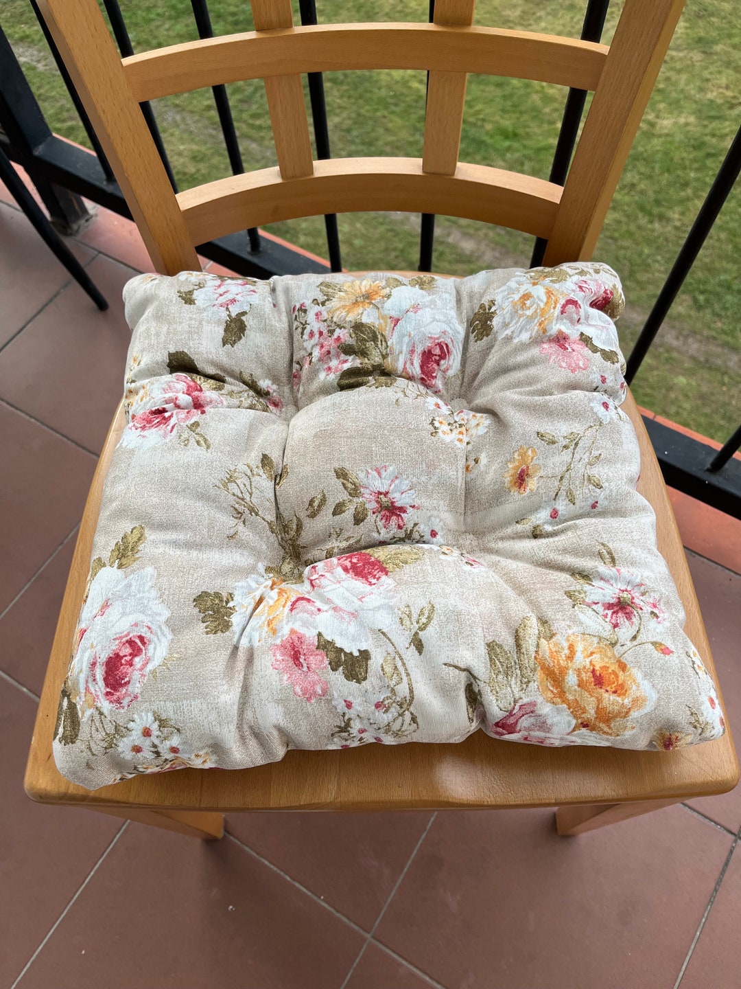Cuscino Per Sedia Da Esterno Con Schienale Alto – Impermeabile, Ecologico, In Schiuma Ad Alto Rimbalzo – Dimensioni 114x55x10 Cm – Adatto Per Patio, Giardino, Veranda