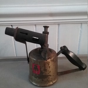 Vintage Blowlamp, British made blowlamp, RM Heathware Blowlamp image 2