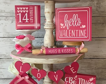 DIY Wooden Heart Valentines Day Art - Liz Marie Blog