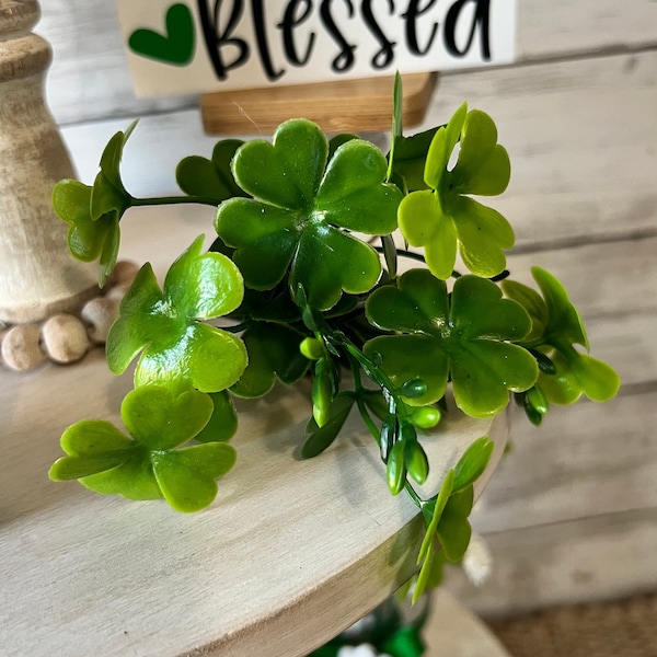 St Patricks Day Tiered Tray Decor Etsy