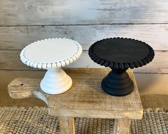 Mini Riser for Tiered Tray, Tiered Tray Decor, Mini Wooden Riser, Farmhouse Riser, Tiered Tray Stand, Tiered Tray Accessories, Mini Pedestal