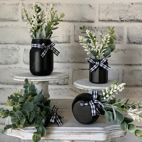 Floral & Garden Crafts potted faux floral meadow glade 5.75 plant