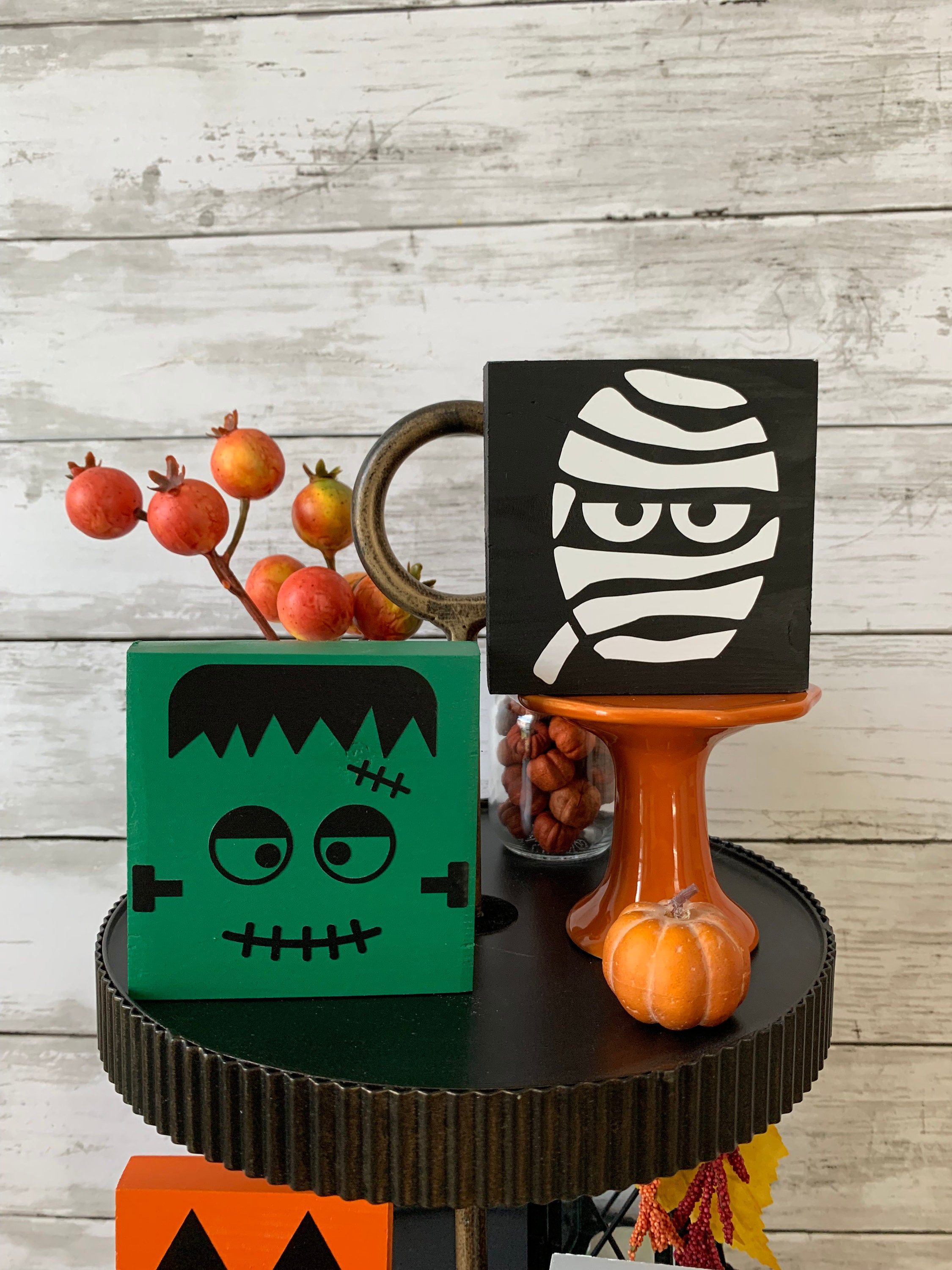 Halloween Tiered Tray Decor, Halloween Tiered Tray Decor Bundle, Set of ...
