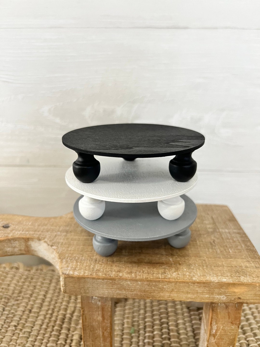 Mini Riser for Tiered Tray, Tiered Tray Decor, Mini Wooden Riser ...