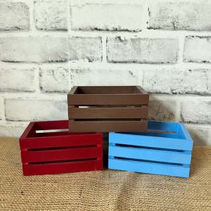 Mini Crate for Tiered Tray, Many Color Options, Tiered Tray Decor ...