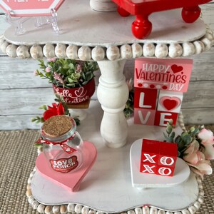 Heart Shaped Riser for Tiered Tray, Valentines Day Tiered Tray Decor ...