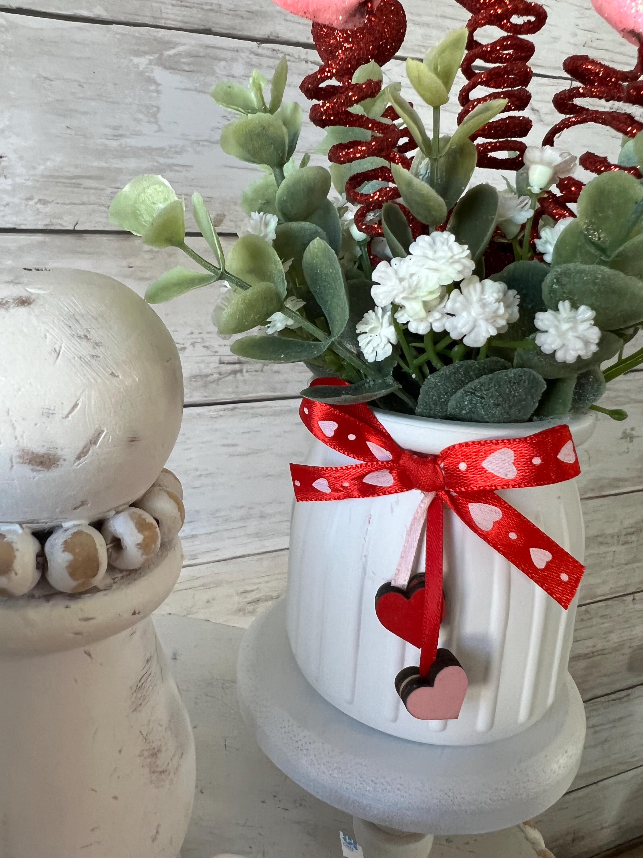 Set Di 86 Perline E Riempitivi Per Vaso San Valentino - Cuori, Labbra, Rose E Palline In Plastica - Rosa E Rosso - Decorazione Centrotavola - 4