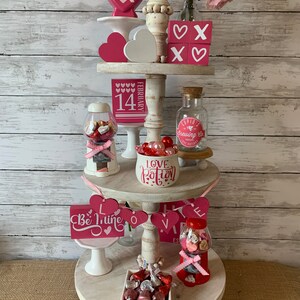 Mini Gumball Machine for Tiered Tray Valentines Day Tiered - Etsy