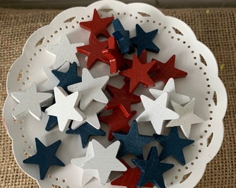 2,13 m sera en baisse-Go USA décorations de partie Red white & blue star six string 2,13 m sera en baisse-Go USA décorations de partie Red white & blue star six string