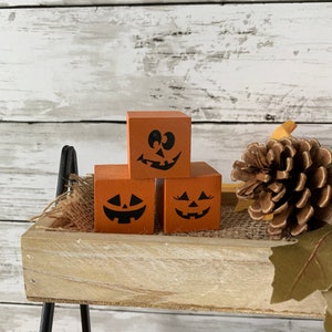 Halloween Tiered Tray Decor, Fall Tiered Tray Decor, Jack O Lantern ...