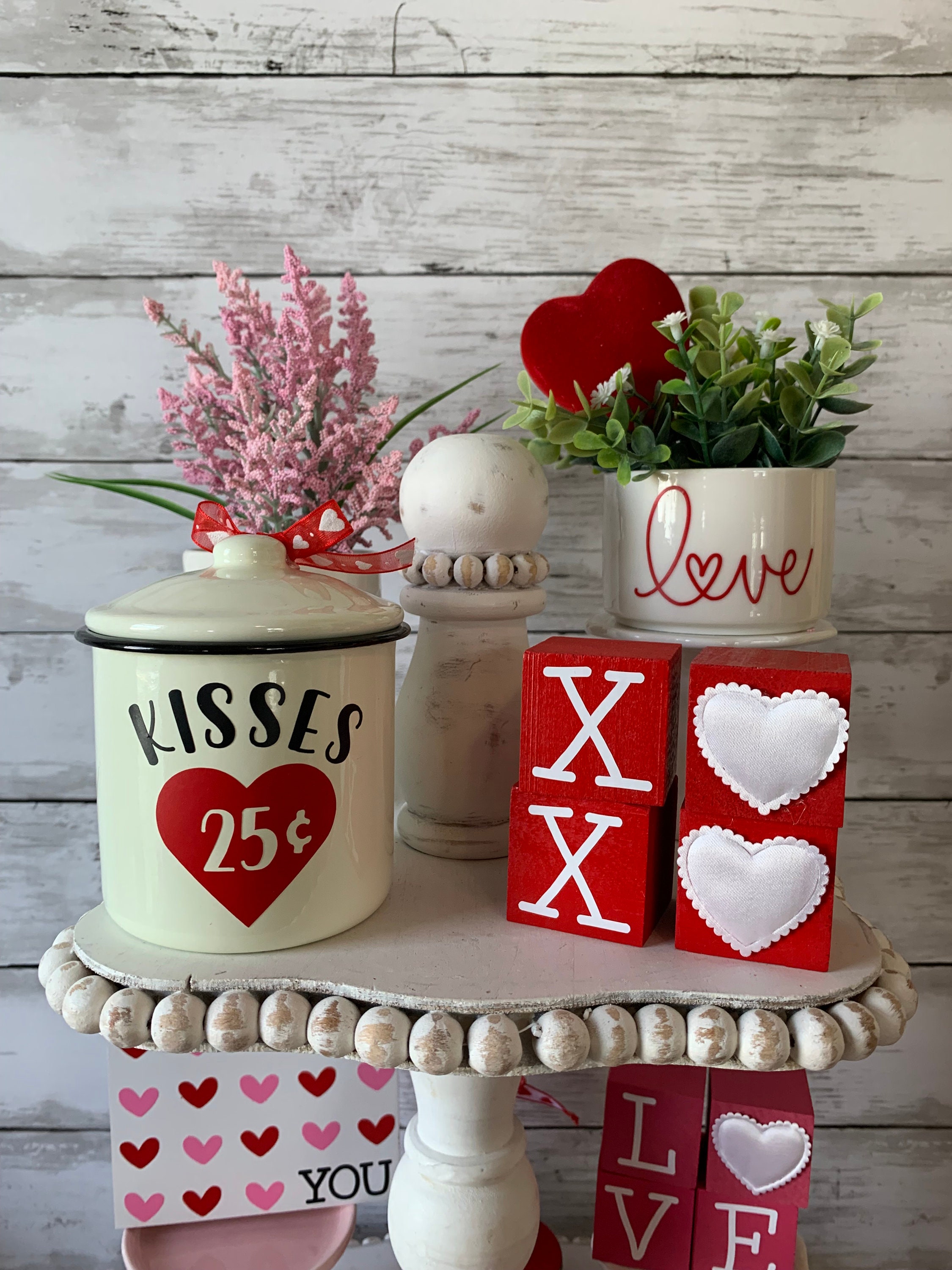 Valentine Basket Insert, Valentine Wood Project, Valentine Tiered