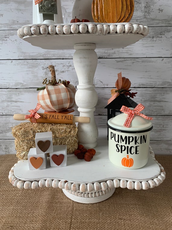 Miniature Pumpkin Spice Candle & Fall Potpourri