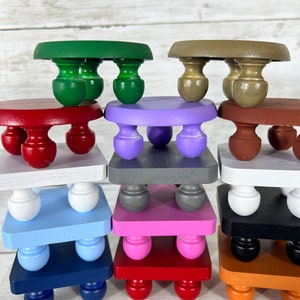 Mini Riser for Tiered Tray, Tiered Tray Decor, Mini Wooden Riser ...