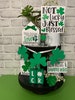 St Patrick's Day Tiered Tray Decor Bundle | Saint Patrick's Day Tiered Tray Decor Set | Farmhouse Home Decor | Wood mini Signs | Tray Sign 