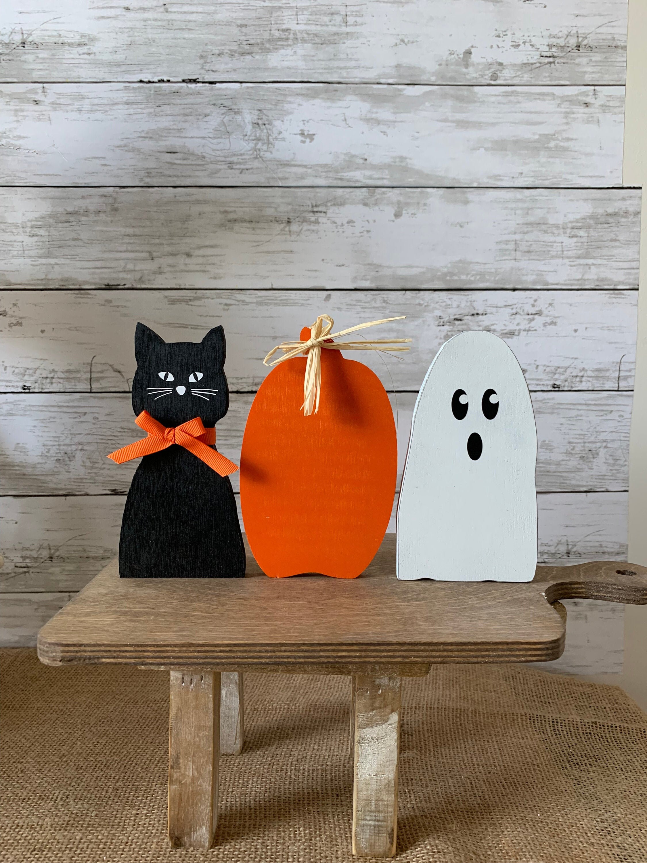 Halloween Tiered tray decor Halloween Shelf Decor Halloween Etsy