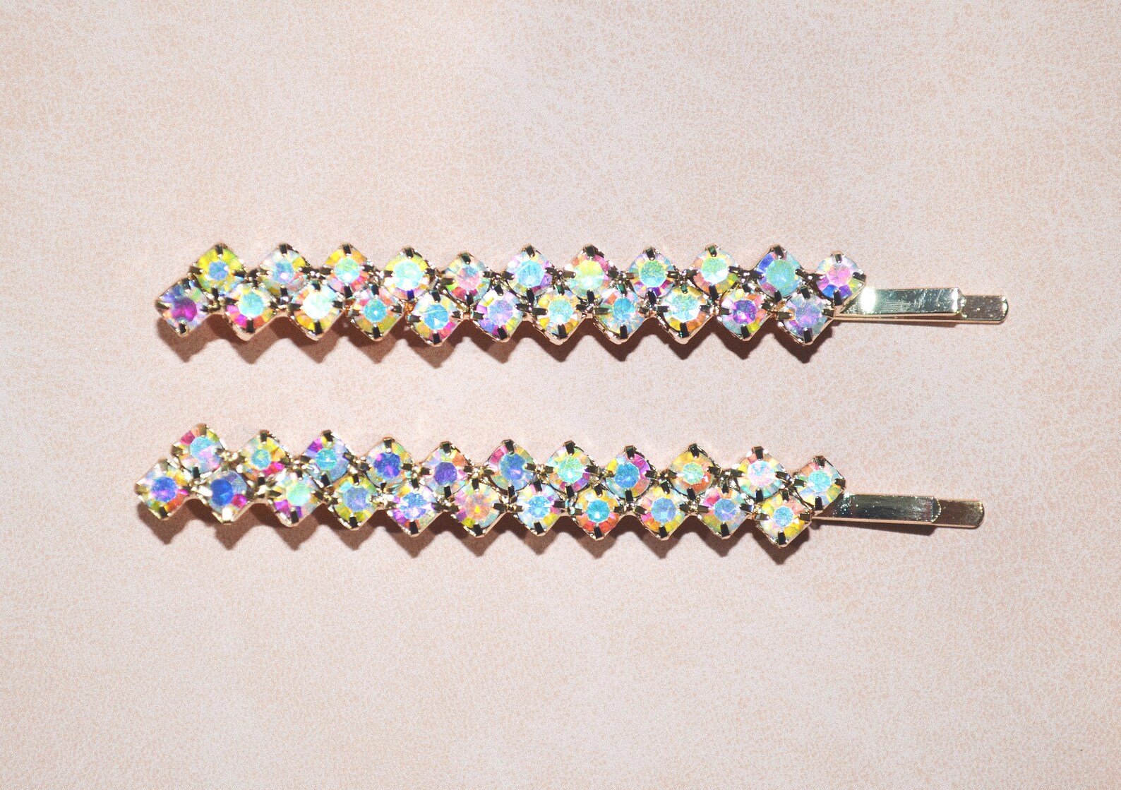 Hair clip/ rhinestone hair clip/ hair accessories / wedding Etsy