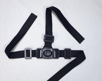 Adjustable Mask Strap Kit: 3 Knit Elastic Bands, 3 Sliders, and 3-Way Quick Release Buckle | 3 Way Plastic Buckle, Cosplay, Face Mask,