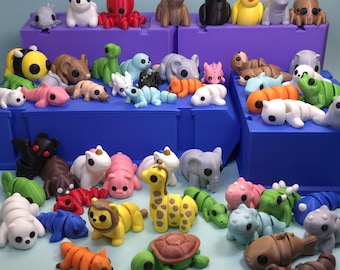 Juguetes articulados de animales / Paquete misterioso impreso en 3D, Fidgets