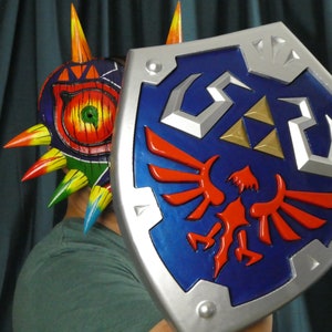 Réplique du bouclier de Legend of Zelda Hylian | Bouclier cosplay de : Ocarina of Time, Twilight Princess, Breath of the Wild, Skyward Sword | et plus