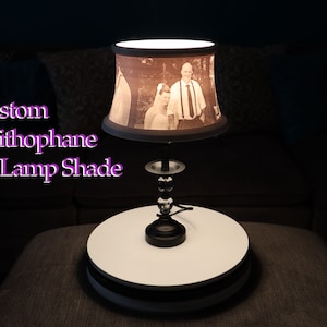 Custom Lampshade  | Personalized Photo Lamp |Photo Lampshade Gift | Lamp gift | Lithophane Lamp shade