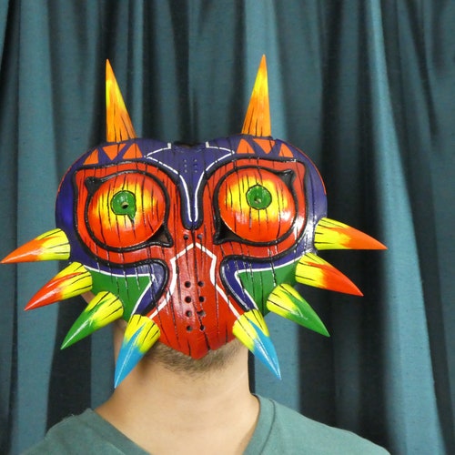 Legend of Zelda Wearable Majoras Mask Replica Cosplay - Etsy Sweden