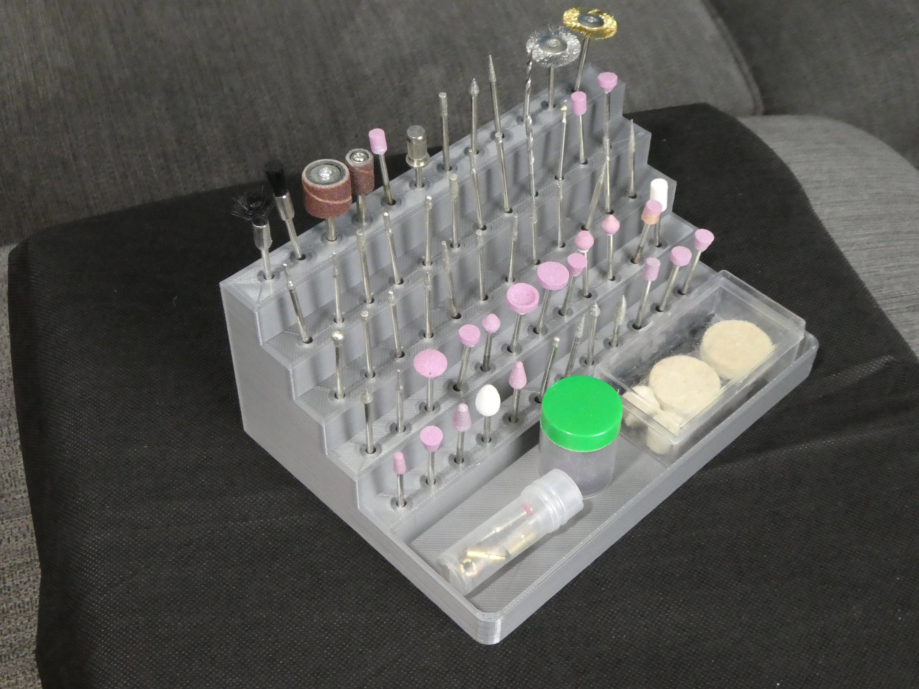 Dremel Bit Organizer / Rotary Bit Holder / Dremel Bit Holder / Etsy