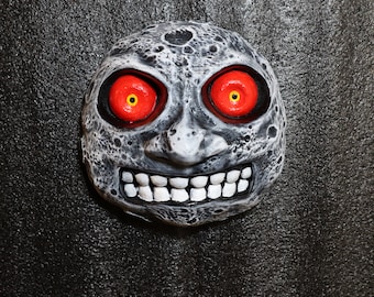 Leyenda de Zelda Evil Moon / Majora's Mask / Pintado a mano / Decoración de pared /