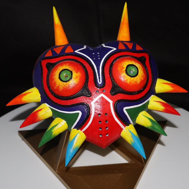Legend of Zelda Majora's Mask Hand Painted Stand or - Etsy