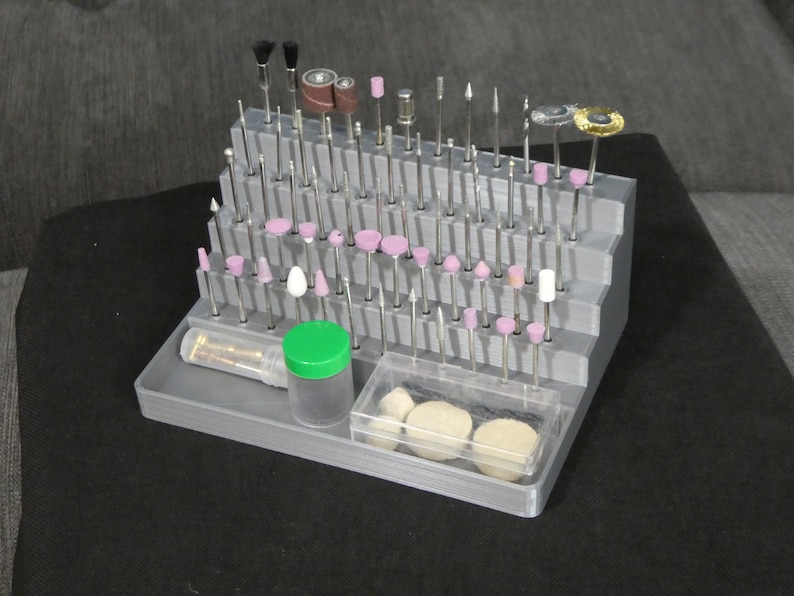 Dremel Bit Organaizer / Rotary Bit Holder / Dremel Bit Holder | Etsy