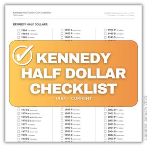 Kennedy Half Dollar Checklist