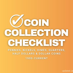 COIN COLLECTION CHECKLIST