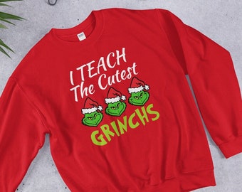 Divertida camiseta de Grinch para mujer Linda camiseta de Grinch con letras camisetas blancas HON Divertida camiseta de Grinch para mujer Linda camiseta de Grinch con letras camisetas blancas HON