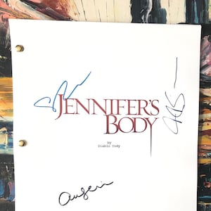 Jennifer&#39;s Body Movie Script Original Full screenplay Megan Fox