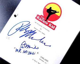 Karate Kid Movie Script Complete Full Screenplay 1984