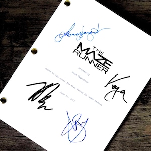 The Maze Runner Movie Script Original Full screenplay