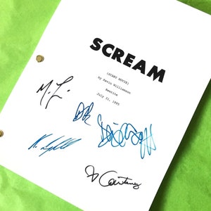 Scream Movie Horror movie script Original Full Screenplay