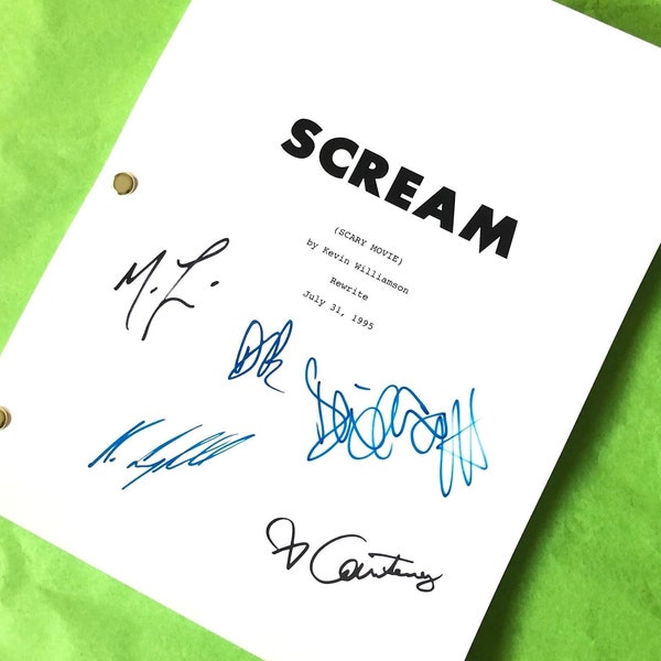 Der Schrei Drehbuch von 1996 Reprint