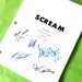 Scream Movie Signed Screenplay Autographed: Wes Craven, Courtney Cox ...