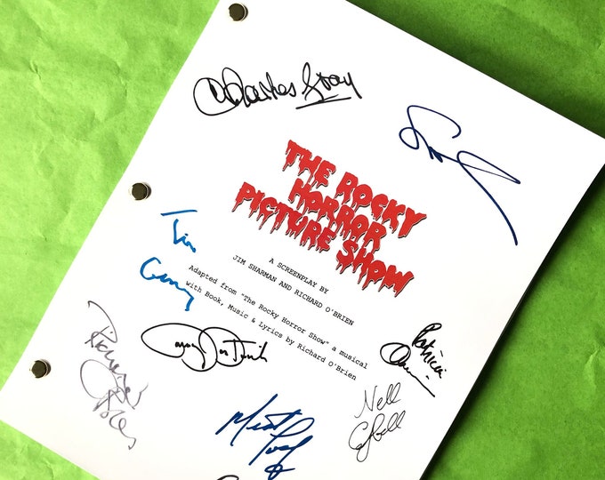 Rocky Horror Movie Script