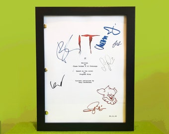 Framed Horror Movie Script - Stephen King