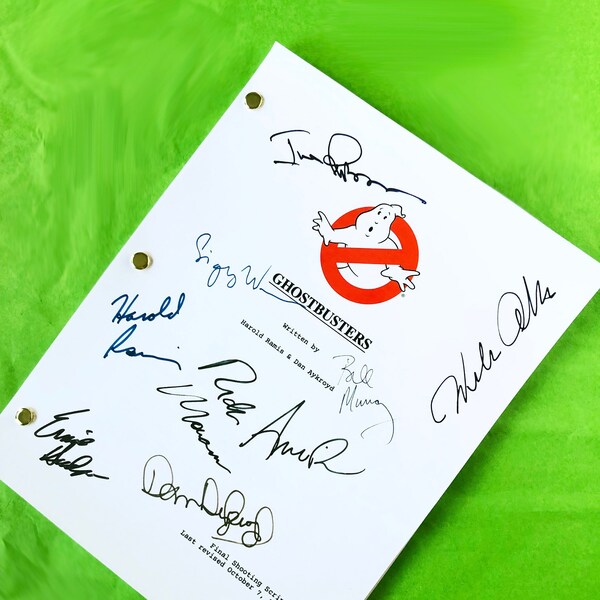 Movie script Ghostbusters