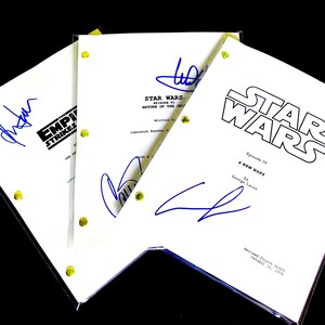 The Original Trilogy Movie Scripts Full Screenplays