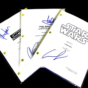 The Original Trilogy Movie Scripts