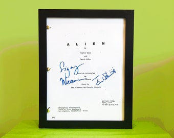 Framed Alien Movie Script