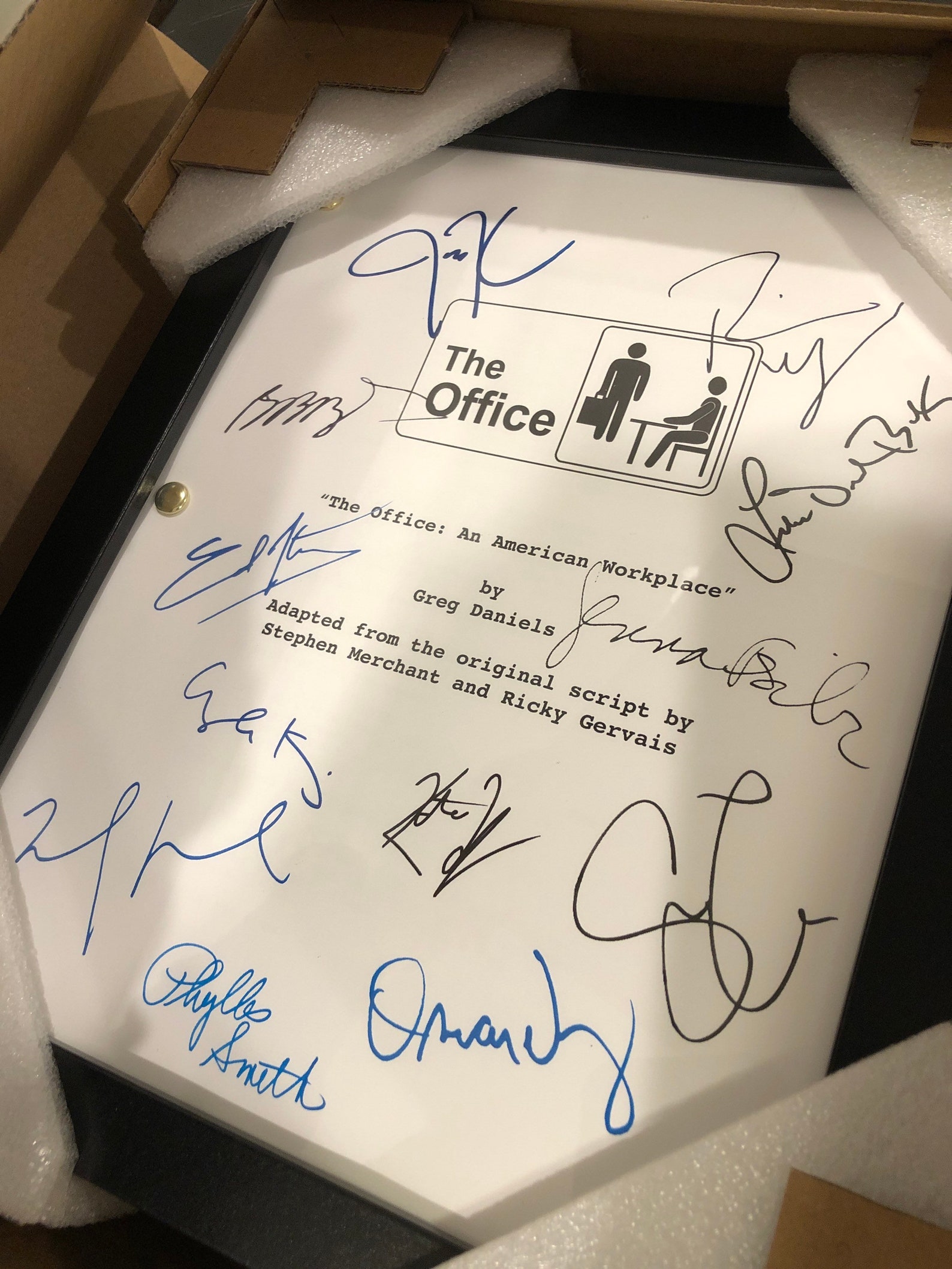 The Office Tv Show Script the Office Gift the Office Etsy